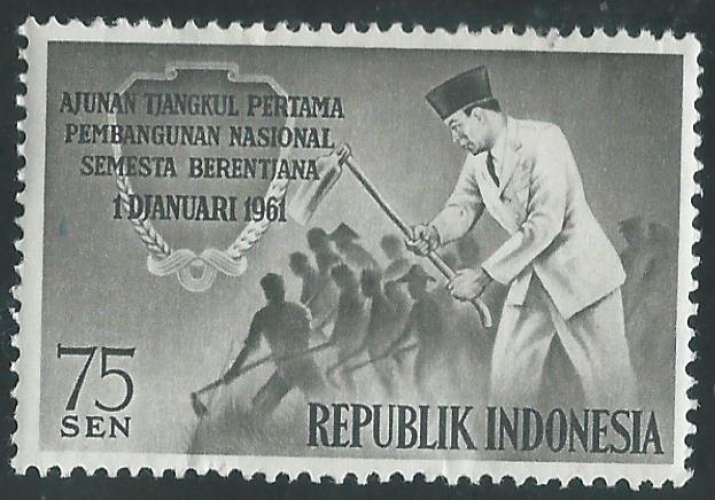 Indonésie - Y&T 0249 (**) - Président Sukarno -