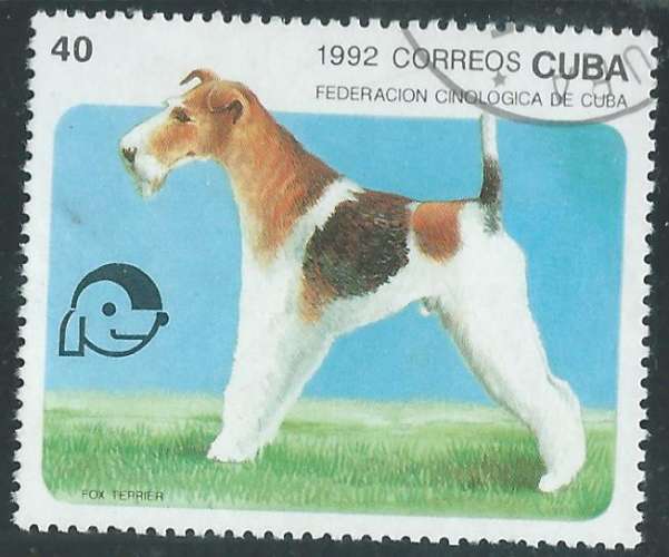 Cuba - Y&T 3195 (o) - Fox terrier -