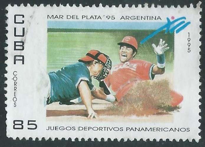 Cuba - Y&T 3426 (o) - Base-ball -