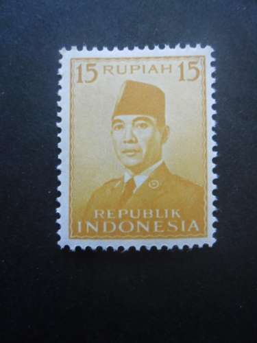 INDONESIE N°68 président Sukarno neuf **