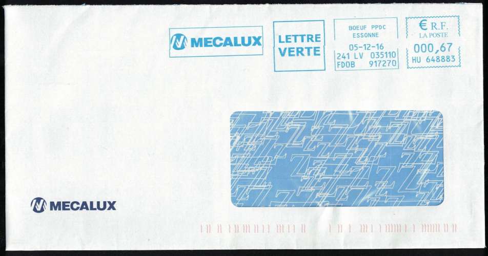 France EMA Empreinte Postmark Mecalux Systèmes de Stockage 91320 Wissous