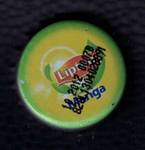 Capsule Caps LIPTON Manga Mangue Mango Portugal