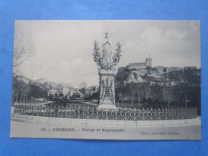 65-LOURDES la vierge couronnée