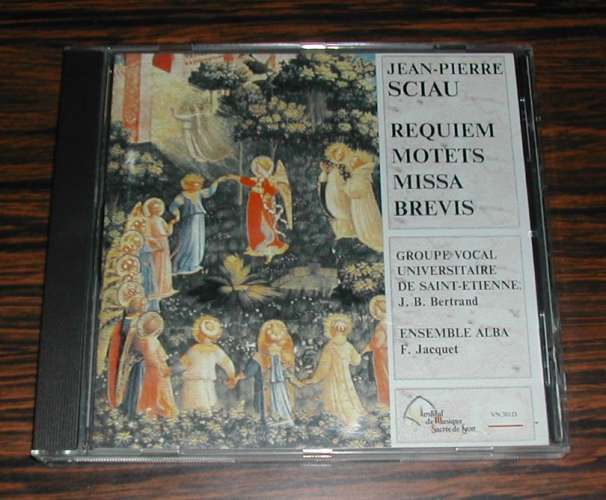 Cd Jean Pierre Sciau Requiem Et Motets