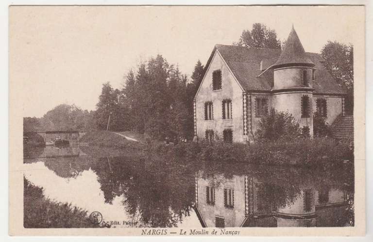 cpsm 45 Nargis Le Moulin de Nançay