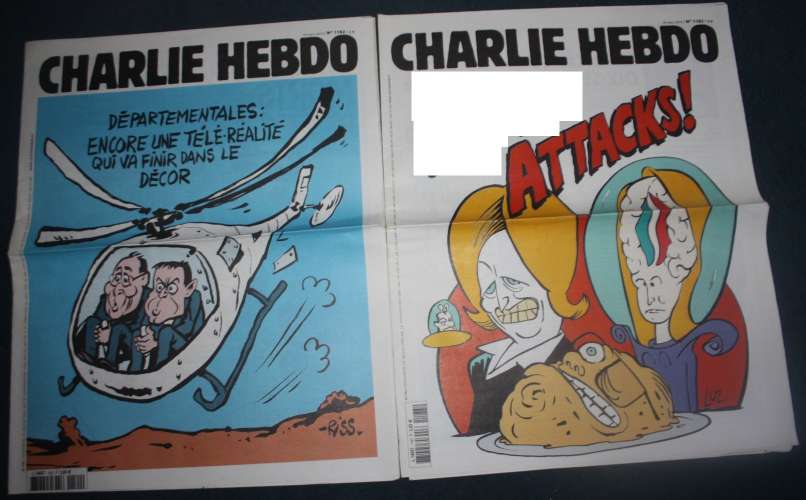 Charlie Hebdo n° 1182-1183    18 et 25 mars 2015