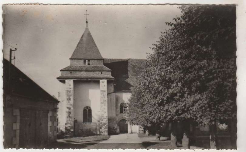 cpsm 89 Héry L'Eglise