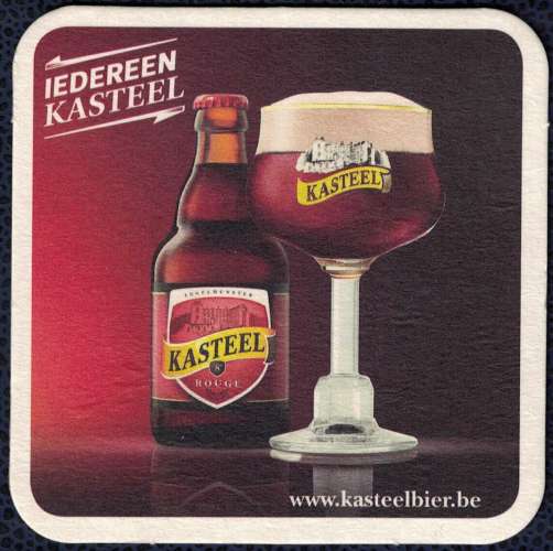 Belgique SB Sous Bock Beermat Kasteel Rouge