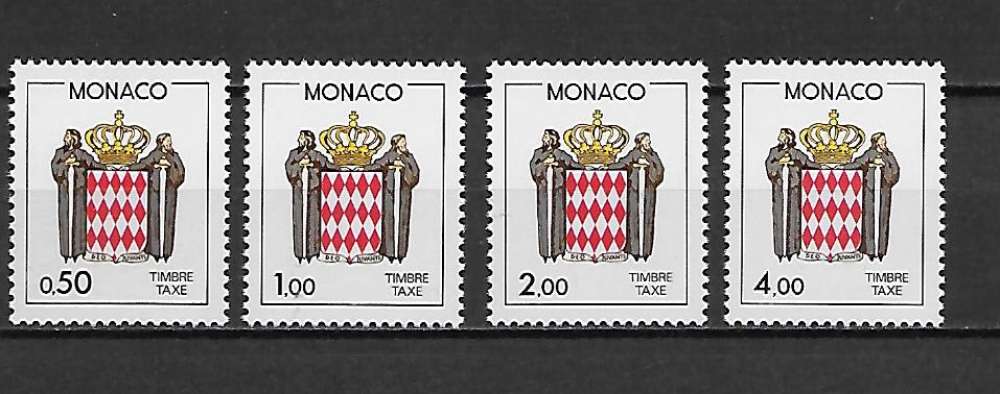 MONACO 83à86 neufs*