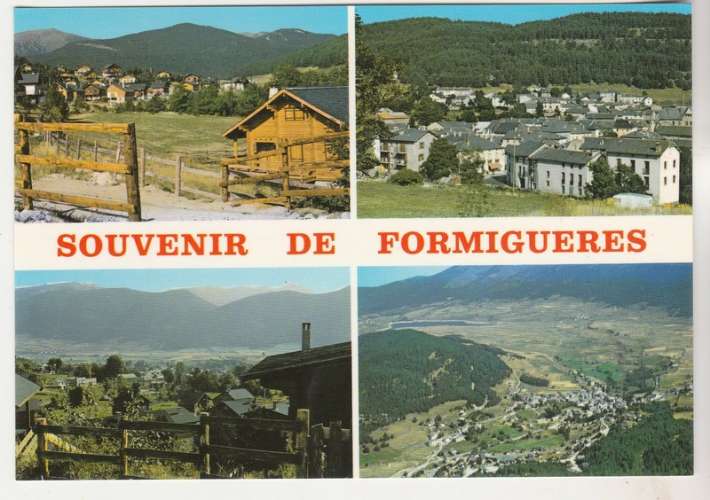  cpm 66  Souvenir de Formiguères multivues