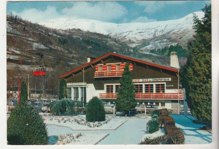 cpm  65 Saint-Lary La Gare inférieure du Téléphérique 