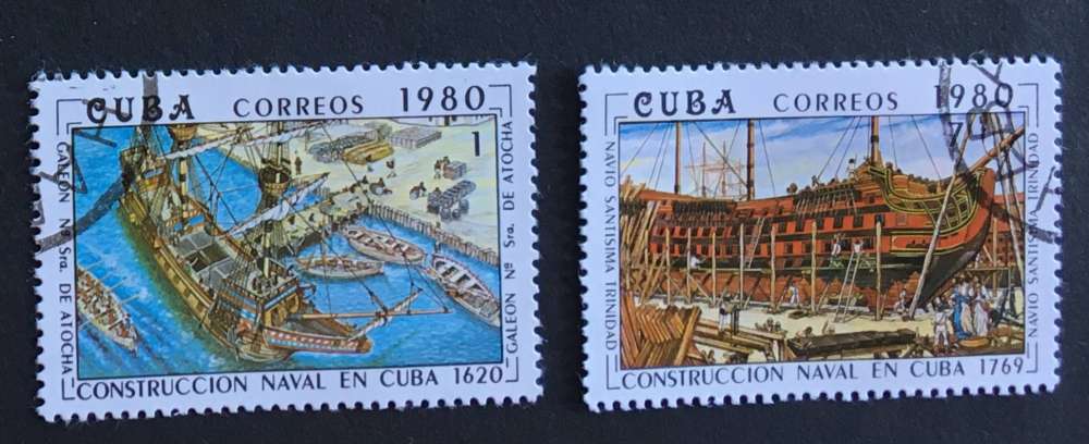 Cuba 1980 YT 2208 et 2210