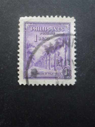 PHILIPPINES N°331 avenue des palmiers oblitéré cote 1,15€