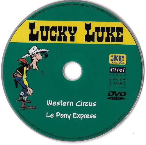 DVD - Lucky Luke - Western Circus - Le pony express - excellent état