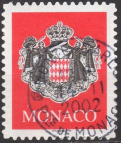 916 - Y&T n° 2280 - oblitéré - Armoiries - 2000 - Monaco