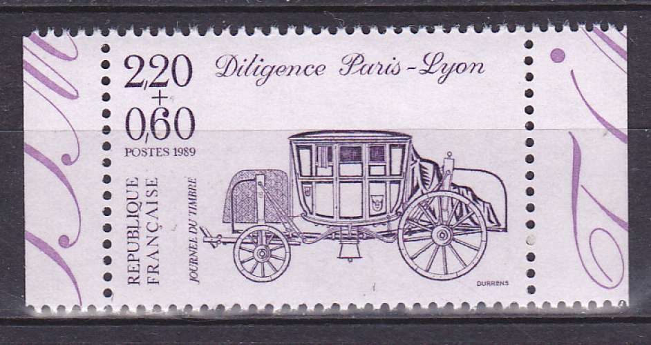 Année 1989 : Y. & T. N° 2578 **