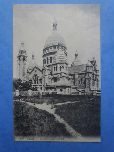 75-PARIS Sacré-Coeur de Montmartre , dos vert