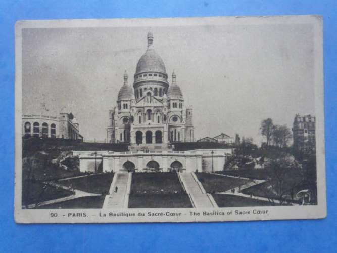 75-PARIS Sacré-Coeur de Montmartre , circulée en 1937