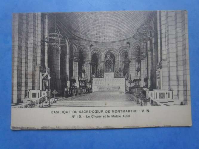 75-PARIS Sacré-Coeur de Montmartre , choeur et maitre-autel