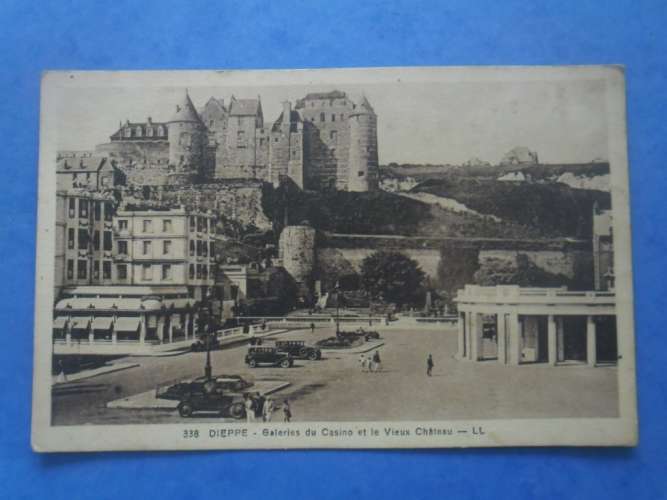 76-DIEPPE galeries du casino et le vieux chateau