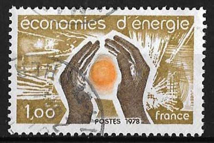 France - Y&T 2007 (o) - économie d'énergie - année 1978