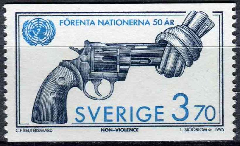 SUEDE 1995 NEUF** MNH N° 1881 ONU