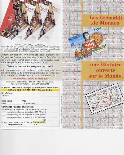 MONACO document recto verso