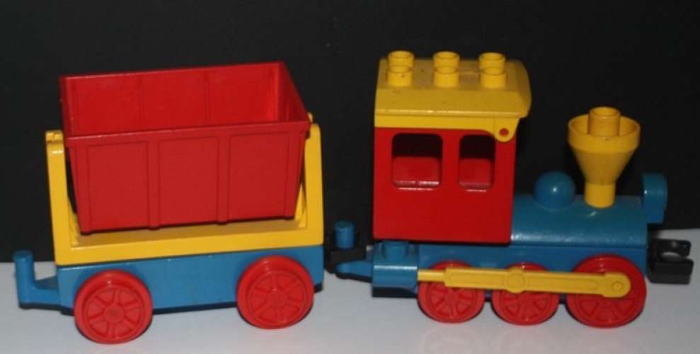 France Train Duplo  locomotive + tender