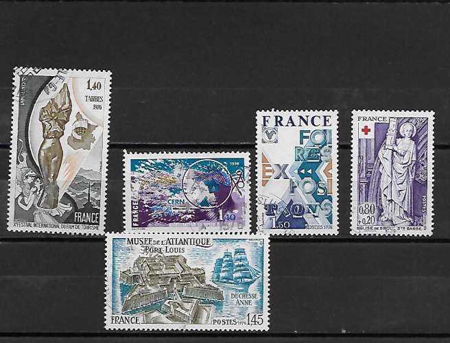 FRANCE 1906-1908 à 1910-1913 oblitérés rond