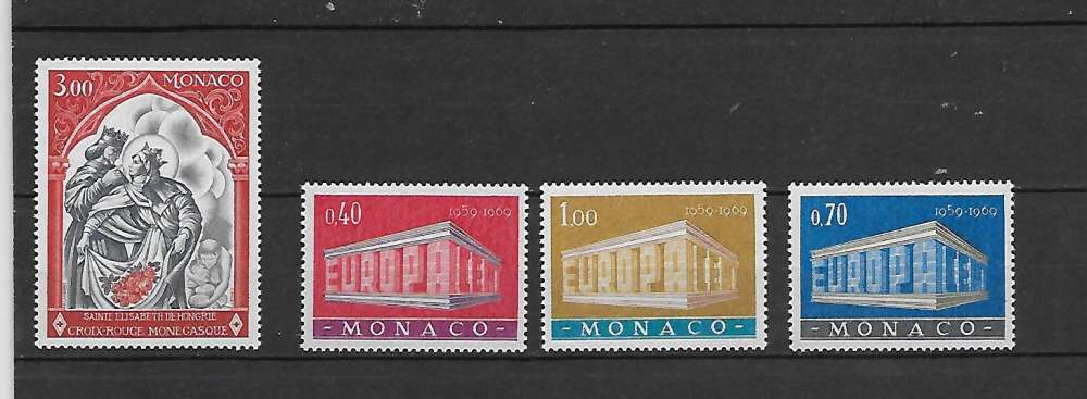 MONACO 788 à 791 neufs**