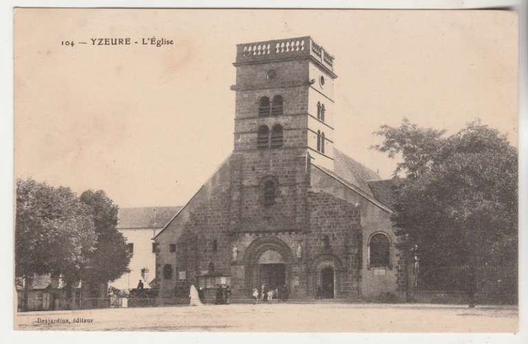 cpa 03 Yzeure l'Eglise