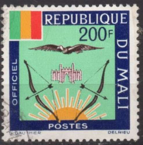 9497N - Y&T n° 22 - oblitéré - Armoiries - 1964 - Mali