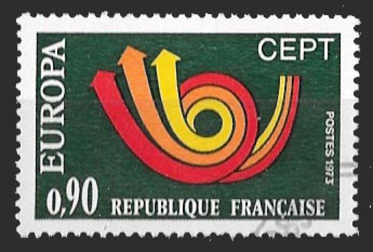 France - Y&T 1753 (o) - Europa - année 1973