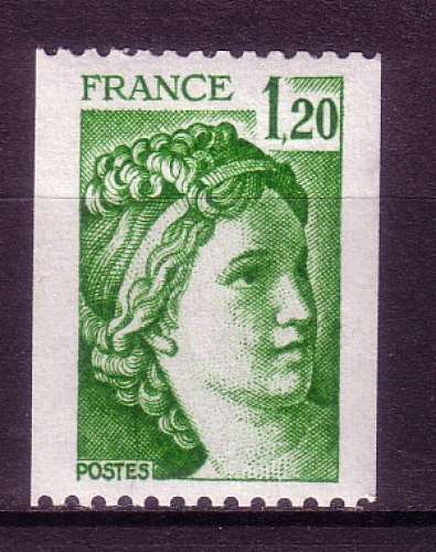 Année 1980 : Y. & T. N° 2103 ** Sans N° rouge