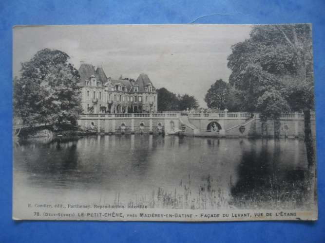 79-LE PETIT CHENE façade du levant , écrite au verso