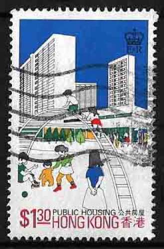 Hong Kong - Y&T 371 (o) Logement social - année 1981