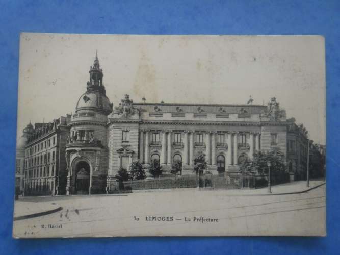 87-LIMOGES la préfecture , circulée en 1916