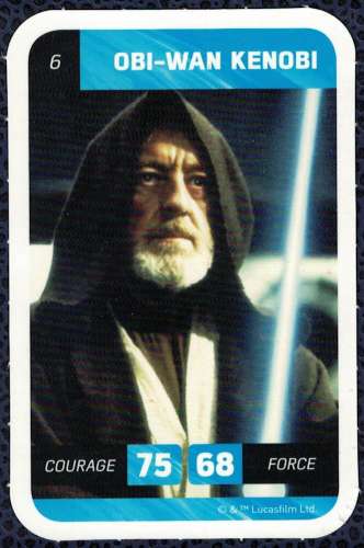 Carte De Collection E Leclerc Star Wars 2018 Les Heros Obi Wan