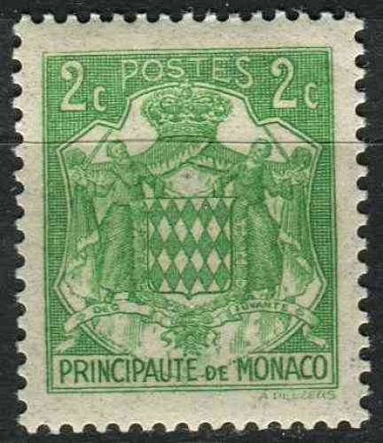 MONACO 1937 NEUF** MNH N° 155