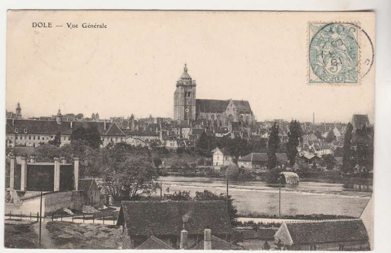 cpa 39 Dole  Vue générale (  1906 )