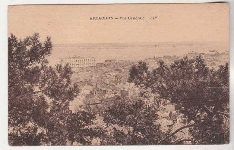 cpa 33 Arcachon Vue générale 