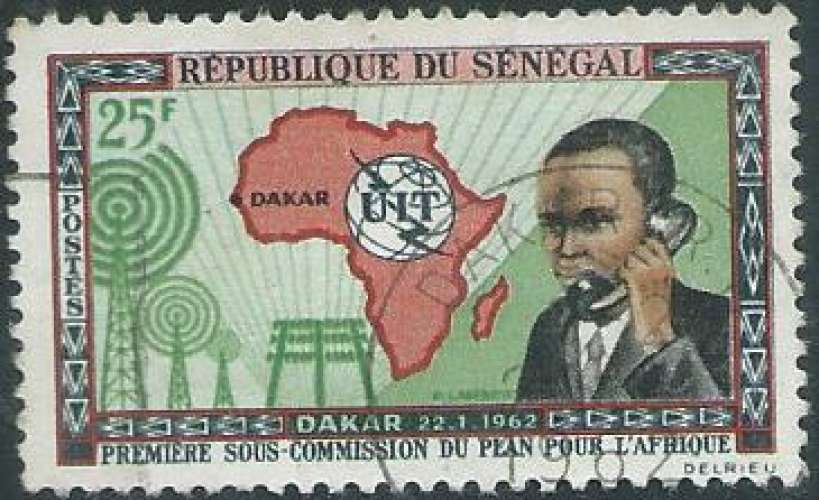 Sénégal - Y&T 0213 (o) - UIT -