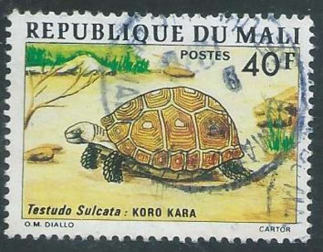 Mali - Y&T 0254 (o) - Tortues -