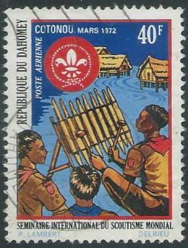 Dahomey - Poste Aérienne - Y&T 0161 (o) - Scoutisme -