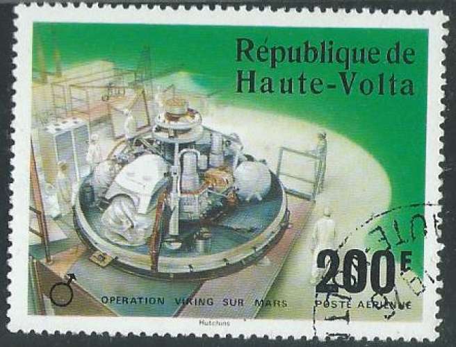 Haute Volta - Poste Aérienne - Y&T 0208 (o) -  Espace -