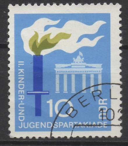 Allemagne DDR 1968 - Y & T : 1073 - Jeux de la Jeunesse