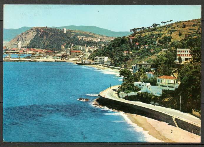 Algérie CP SKIKDA les plages 1982