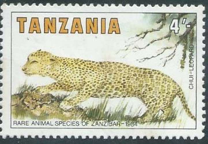 Tanzanie - Y&T 0256 (o) - Léopard -