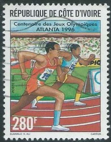 Côte d'Ivoire - Y&T 0970 (*) - Athlétisme -