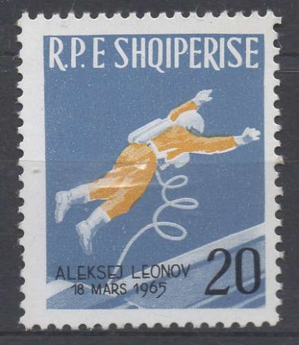 Albanie 1965 - Y & T : 0770 (N**) - Espace : astronaute